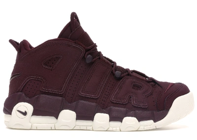 Pre-owned Nike  Air More Uptempo Night Maroon In Night Maroon/night Maroon-sail