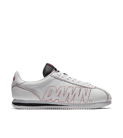 Pre-owned Nike Cortez 1 Kendrick White Gym Red In White/black-gym Red | ModeSens