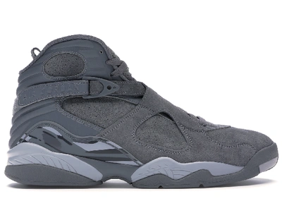 Pre-owned Jordan  8 Retro Cool Grey In Cool Grey/wolf Grey-cool Grey