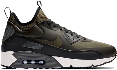 Pre-owned Nike Air Max 90 Ultra Mid Winter Sequoia In Sequoia/medium Olive-black  | ModeSens