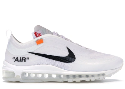 Pre-owned Nike Air Max 97 Off-white In White/cone-ice Blue | ModeSens