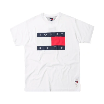 Pre-owned Kith X Tommy Hilfiger Flag Tee White | ModeSens