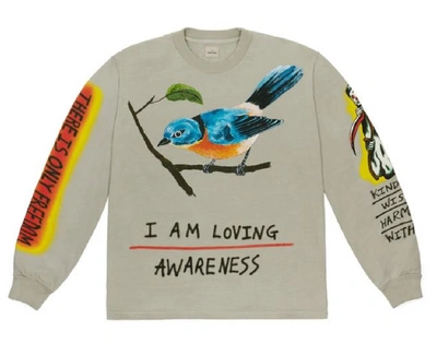 YEEZY Pre-owned Wes Lang Bird L/s Tee Vapor