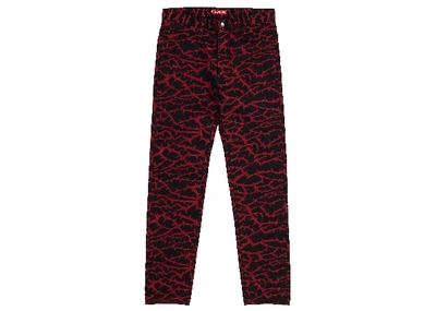Pre-owned Supreme  Thorn Jean Red