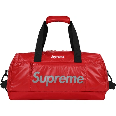 Pre-owned Supreme  Duffle Bag Red