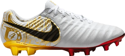 Pre-owned Nike Tiempo Legend Vii Sergio Ramos Corazon Y Sangre In  White/metallic Vivid Gold | ModeSens