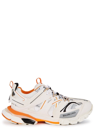 Pre-owned Balenciaga  Track White Orange In White/orange