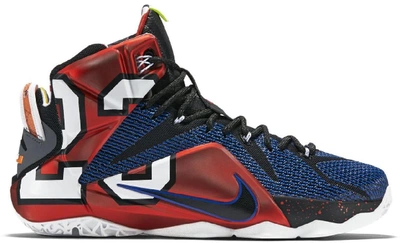 Pre-owned Nike Lebron 12 What The Lebron In Multi-color/phantom-multi-color  | ModeSens