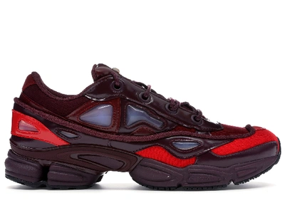 Pre-owned Adidas Originals  Ozweego 3 Raf Simons Burgundy In Collegiate Burgundy/maroon/scarlet