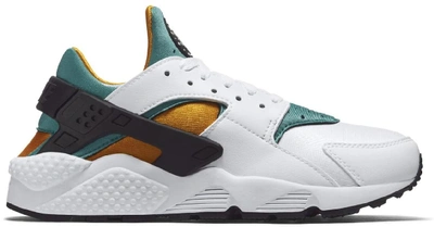 Pre-owned Nike Air Huarache White Turquoise Gold In White Sport  Turq-unvrsty Gold | ModeSens