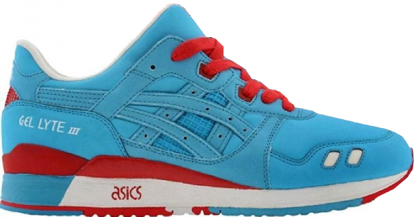 asics gel lyte 3 blue red