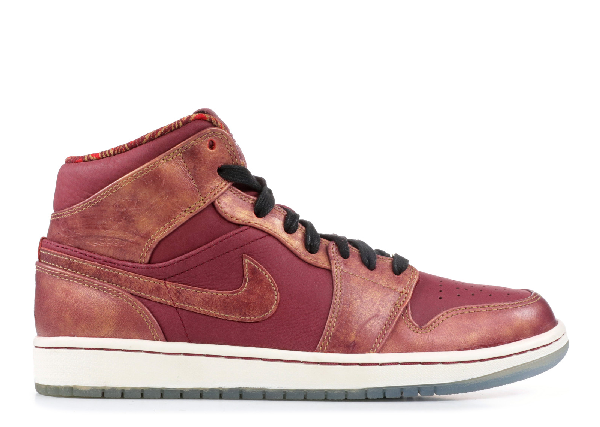 garnet and gold jordans