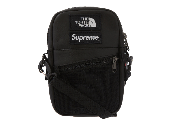 north face leather shoulder bag