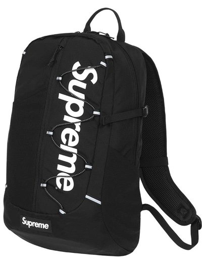 Pre-owned Supreme  Ss17 Backpack Black