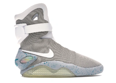 Pre-owned Nike Mag Back To The Future (2011) In Jetstream/white-pale Blue