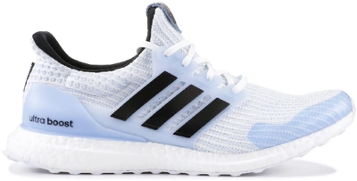 Pre-owned Adidas Originals  Ultra Boost 4.0 Game Of Thrones White Walkers In White/ice Blue/black