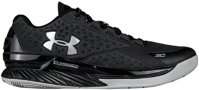 Pre-owned Under Armour Curry 1 Low Two-a-days In Black/stealth  Grey-metallic Silver | ModeSens