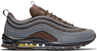 Pre-owned Nike Air Max 97 Cool Grey Baroque Brown In Cool Grey/baroque Brown-university  Gold | ModeSens