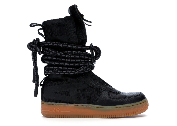 af1 high black gum