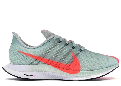 Pre-owned Nike Zoom Pegasus 35 Turbo Wolf Grey Hot Punch In Barely Grey/hot  Punch-black-white | ModeSens