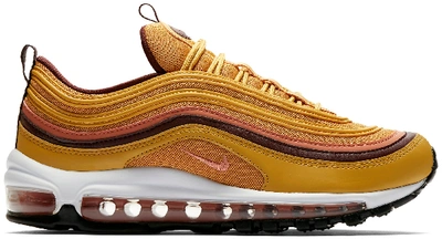 Pre-owned Nike Air Max 97 Mustard (women's) In Wheat Gold/terra Blush-burgundy Crush