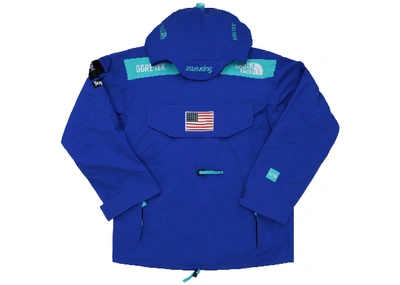 Pre-owned Supreme  The North Face Trans Antarctica Expedition Pullover Jacket Royal