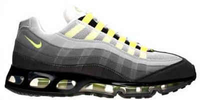 Pre-owned Nike Air Max 95 360 One Time Only Pack Neon In Neutral Grey/neon  Yellow-medium Grey | ModeSens