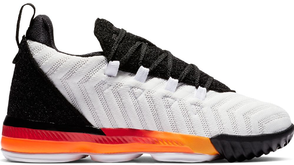 lebron 16 white laser orange
