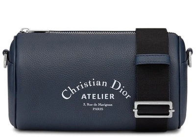 Pre-owned Dior  Roller Pouch Navy Blue