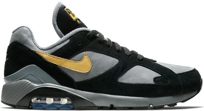Pre-owned Nike Air Max 180 Cool Grey Black Wheat Gold In Gold | ModeSens