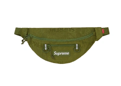 Pre-owned Supreme Waist Bag (ss19) Olive