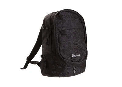 Pre-owned Supreme Backpack (ss19) Black