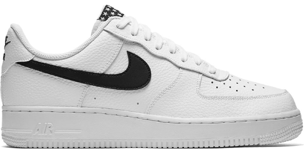 nike air force 1 black stars