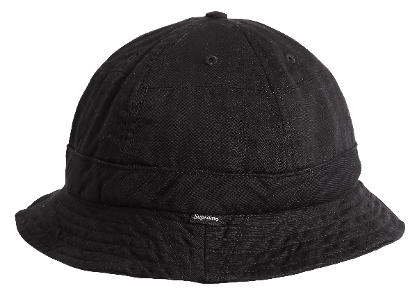 supreme patchwork bell hat