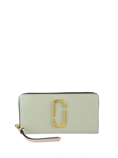 Shop Marc Jacobs Snapshot Continental Leather Wallet In Multicolour