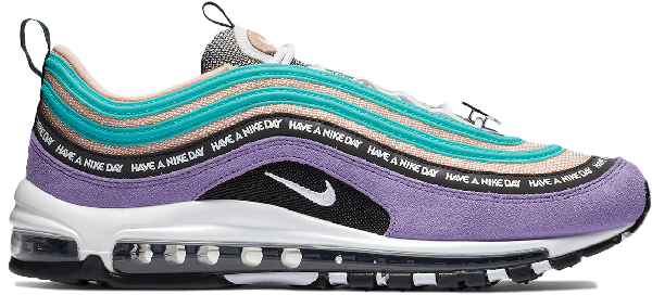 Pre-owned Nike Air Max 97 Have A Day In Space Purple/white-black-washed  Coral | ModeSens