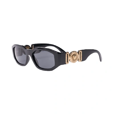 Pre-owned Kith X Versace Sunglasses Black/gold