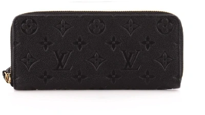 Pre-owned Louis Vuitton  Clemence Monogram Empreinte Black