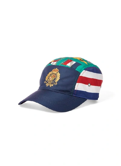 Pre-owned Polo Ralph Lauren  Cp-93 Limited-edition Flag Cap Multi