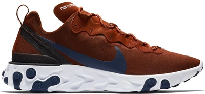 Pre-owned Nike React Element 55 Mars Stone Midnight Navy In Mars  Stone/black-white-midnight Navy | ModeSens