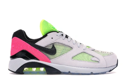 Pre-owned Air Max 180 Berlin White/black-volt-pink ModeSens