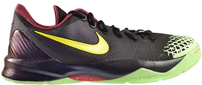 Pre-owned Nike  Kobe Venomenon 4 Glow-in-the-dark In Black/lemon Chiffon-court Purple