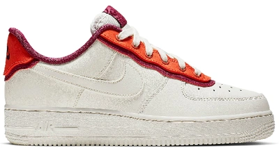 Pre-owned Nike Air Force 1 Low Se Sail Team Orange True Berry (women's) In  Sail/sail-team Orange-true Berry | ModeSens