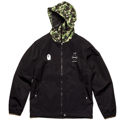 Pre-owned Bape X F.c.r.b. Seperate Practice Jacket Black | ModeSens