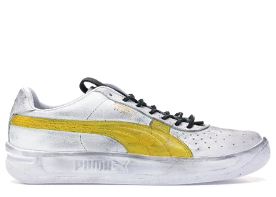 Pre-owned Puma  Gv Special The Walking Dead In White/yellow