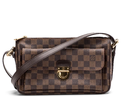 Brown Louis Vuitton Damier Ebene Ravello GM Shoulder Bag – Designer Revival