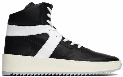 Pre-owned Fear Of God  Basketball Sneaker Black White In Black/white