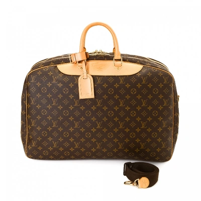 Pre-owned Louis Vuitton Poches Alize 2 Monogram In Brown