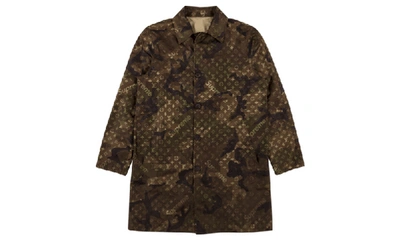 Pre-owned Supreme  X Louis Vuitton Reversible Trench Coat Camo
