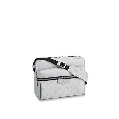 Louis Vuitton Outdoor Messenger Antarctica White Taigarama Leather Bag -  Boca Pawn